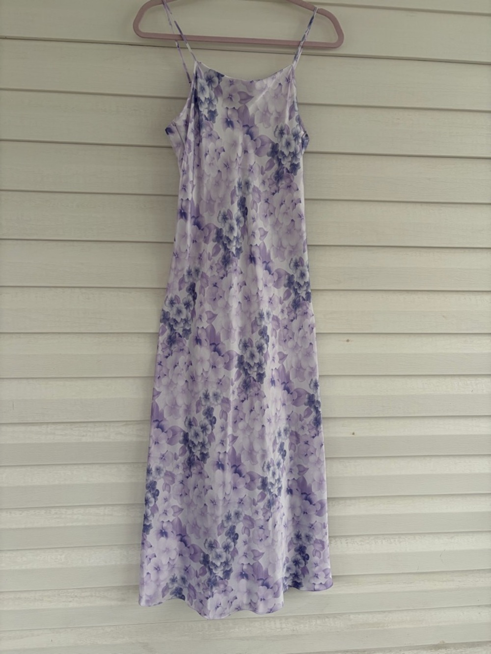Lavender Floral Maxi Dress Wedding Guest Formal Spring Summer Event Dress